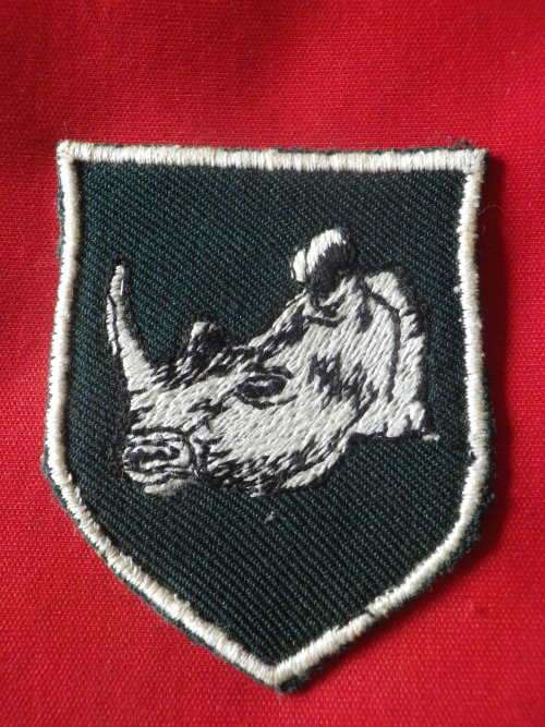 RHODESIAN ARMY - 2 BRIGADE (MASHONALAND)  EMBROIDERED SHOULDER PATCH      (3829)