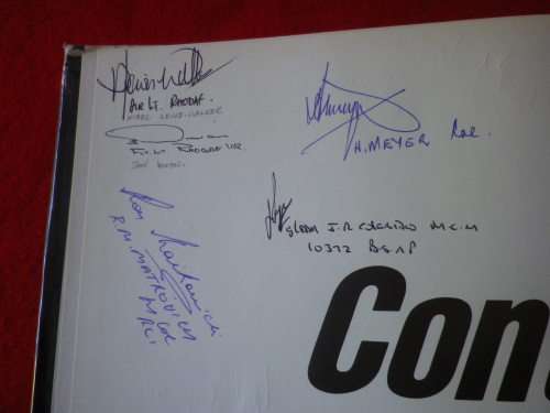 RHODESIA - "CONTACT" BY JOHN LOVETT - HC + DW - PSE SEE MANY SIGNIFICANT SIGNATURES IN PICS (3918)