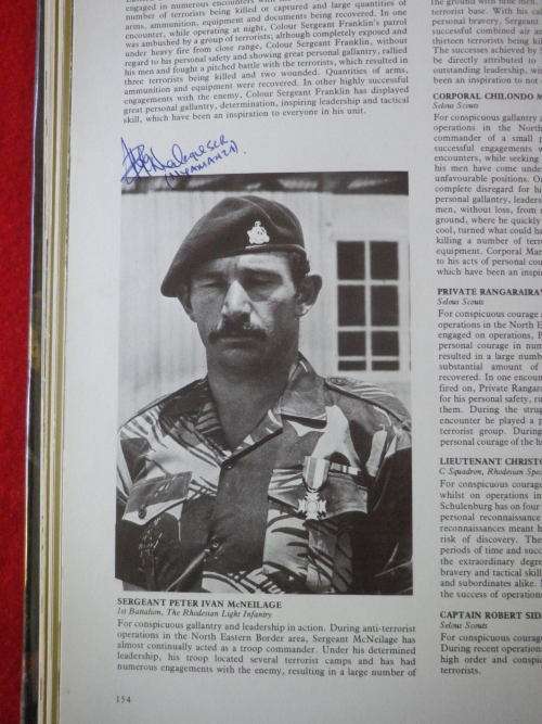 RHODESIA - "CONTACT" BY JOHN LOVETT - HC + DW - PSE SEE MANY SIGNIFICANT SIGNATURES IN PICS (3918)