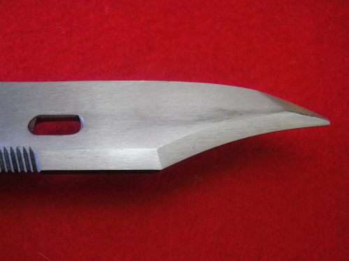 RHODESIAN WAR PICK UP - RUSSIAN  KNIFE BAYONET + SCABBARD - ALL BAKELITE PATT. FOR  AKM (4628)