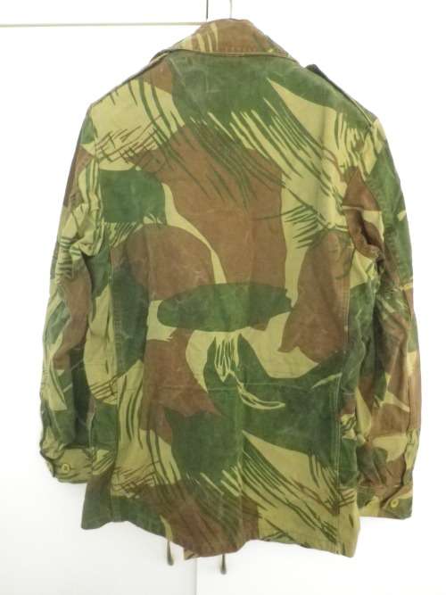 RHODESIAN ARMY COMBAT JACKET - SIZE 1 -1979 + ORIGINAL DRAWSTRING - SEE SIZES BELOW (7579)