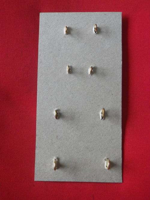 RHODESIA BSAP - COMMISSIONERS MOCK UP RH SHOULDER BOARD - ALL ORIGINAL BADGES ON CARDBOARD (7677)