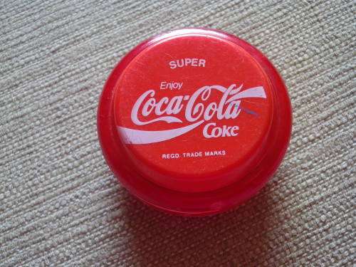 SUPER COCA - COLA  YOYO - NO STRING    -RELISTED DUE TO CANCELLED ORDER                   (2849)