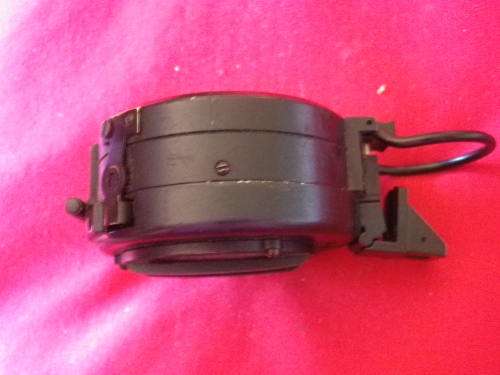 RHODESIAN BUSH WAR - PRISMATIC MARCHING COMPASS IN LEATHER CASE - MADE BARKER & SON UK - (6507)