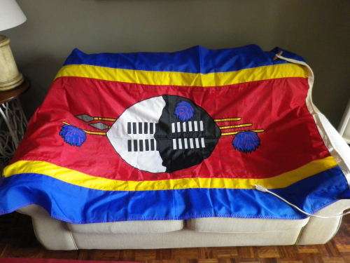 SWAZILAND FULL SIZED FLAG               180CM x 120CM       (6083)