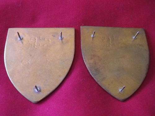 SADF - ARMOUR FORMATION HQ PAIR OF FLASHES        (4910)