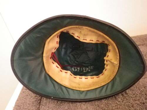 RHODESIA - MONITORING FORCE WEST MIDLANDS POLICE BOBBYS HELMET - RIM 54CM / 21`     (7984)