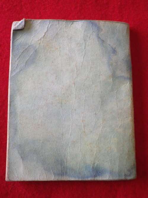 RHODESIA BSAP - BOOK 6 - NOTEBOOK - SOME PAGES FILLED IN - SEE BELOW - WATER DAMAGE (564)