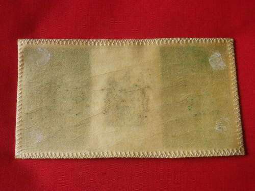 RHODESIA - ORIGINAL MINIATURE FLAG PATCH    -     SIZE 120mm X 64mm               (8077)