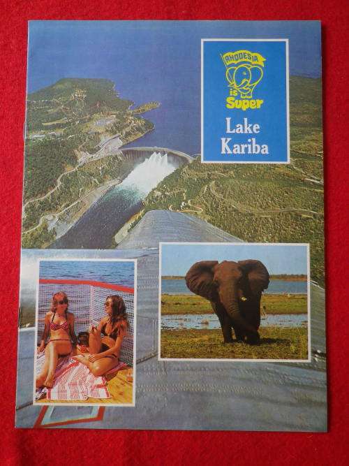 `RHODESIA IS SUPER` SERIES - LAKE KARIBA PAMPHLET          *8081)