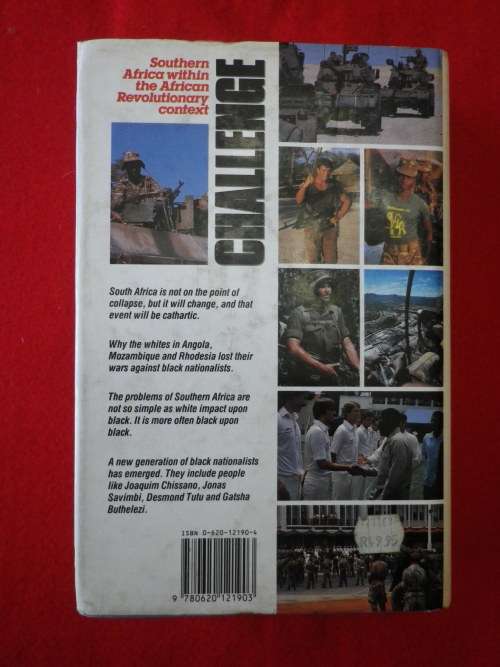`CHALLENGE` BY AL J. VENTER - HC + DW - 525 Pgs              (8104)