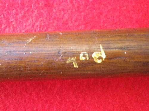 SA POLICE ISSUE KNOBKERRIE - STAMPED RSA, SAP - SCARCE   LENGTH 79cm/31`             (4008)