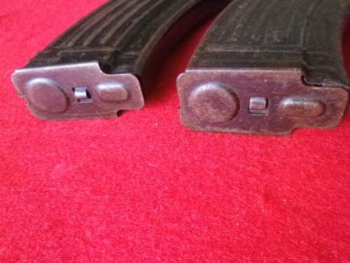 RHODESIAN BUSH WAR PICKUP - 2 X AK MAGS                 (4074)
