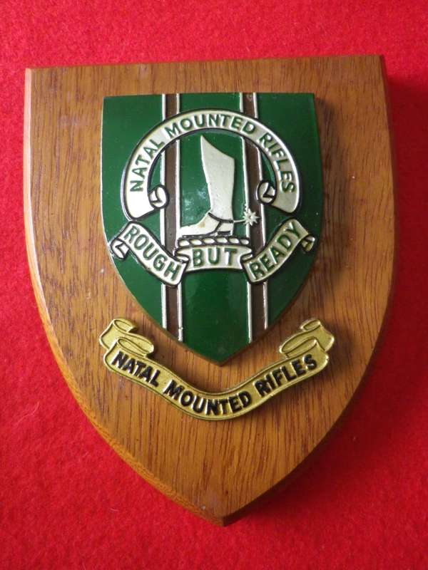 SADF - NMR REGIMENT PLAQUE - AS NEW - BOXED                (4149)
