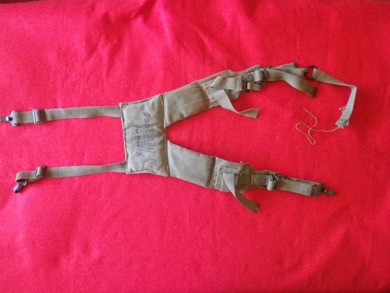 RHODESIAN ARMY - P69 YOKE FOR WEBBING   - INSCRIBED             (8328)