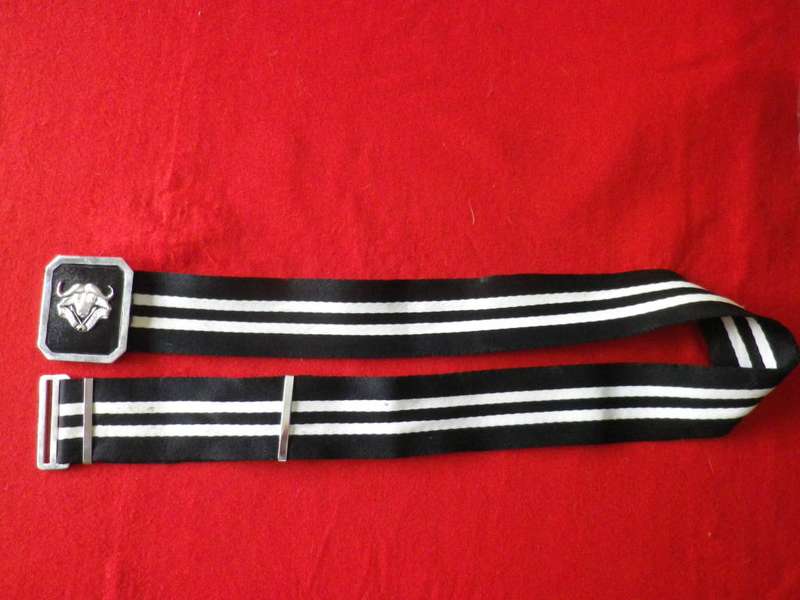 SADF - 32 BATTALION  STABLE BELT - MAX LENGTH 127cm/50`                    (2946)