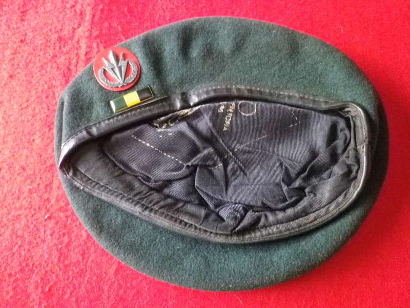 SADF -4 SAI BERET - MADE SAPHI   - RIM 54cm/21`      (2954)