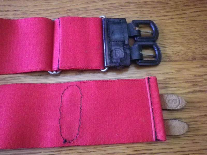 RHODESIAN CORPS OF MILITARY POLICE -STABLE BELT - SIZE S - MAX LENGTH 77cm/30.5`     SCARCE (8389)