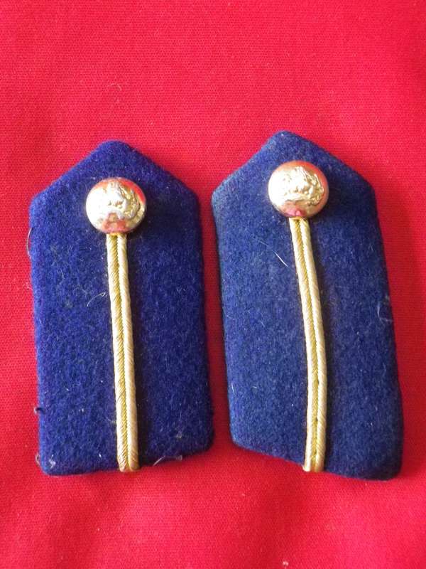 RHODESIA BSAP - ASSISTANT COMMISSIONERS PAIR OF GORGET PATCHES           (8400)