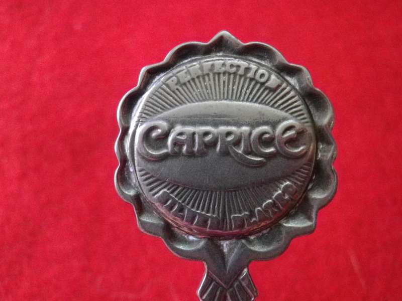 RHODESIA - SILVER PLATED TEASPOON - MADE CAPRICE, NEW ZEALAND      (8414)