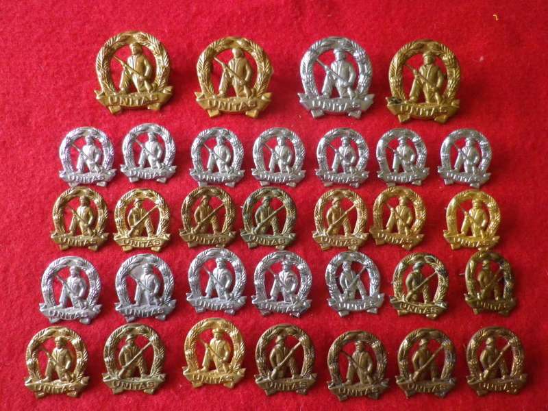 SAUF / SADF - COMMANDOS  LOT OF BADGES - SEE PICS FOR QUANTITY AND QUALITY (8465)