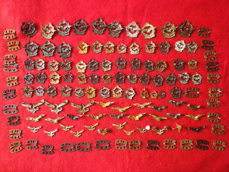 SAUF / SADF - SA AIRFORCE LARGE  LOT OF BADGES - SEE PICS FOR QUANTITY AND QUALITY (8503)