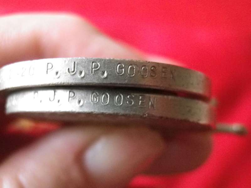 SA UNION FORCES - WW2 PART MEDAL LOT 282820 PJP GOOSEN UNRESEARCHED   (8451)