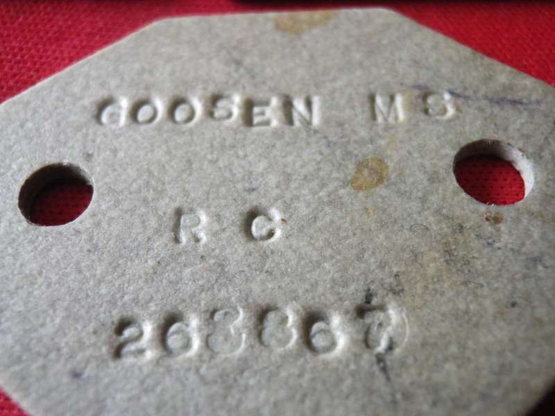 SA UNION FORCES - WW2 PART MEDAL LOT 282820 PJP GOOSEN UNRESEARCHED   (8451)
