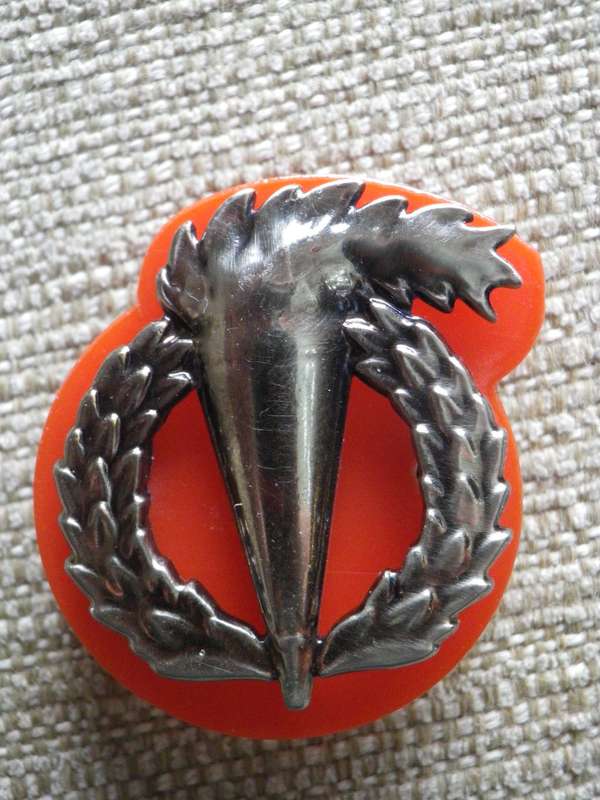 SANDF - PARA PATHFINDERS BADGE + BACKING - CURRENT ISSUE - IN ORIGINAL PACKET - SCARCE    (8449)