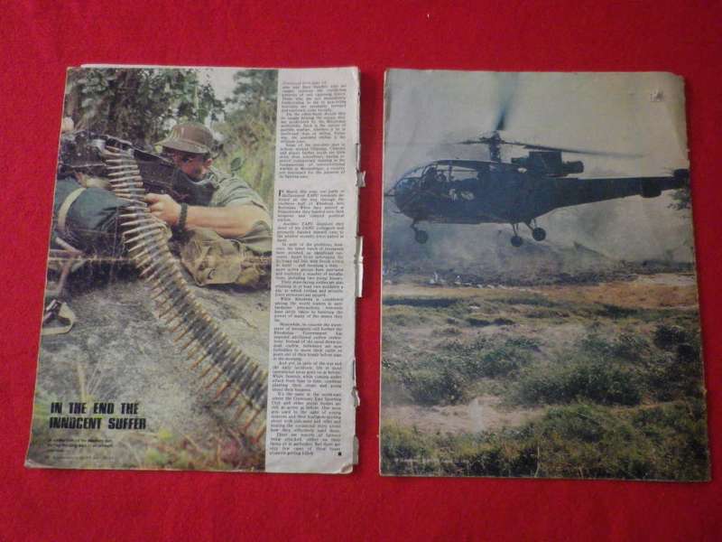 2 SCOPE SUPPLEMENTS ` THE WAR IN RHODESIA` - 1 INCOMPLETE    (1050)