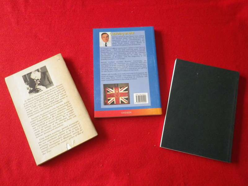 3 X BSAP PERSONAL ACCOUNTS  BOOKS - `TATENDA`   `MAPOLISA`    `CRIME SCIENTIST`   ALL SC   (1009)