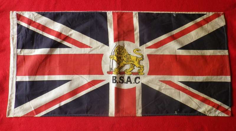 RHODESIAN - 4 X PERIOD HALF SIZED REPLICA FLAGS - SINGLE SIDED -  READ BELOW        (8591)