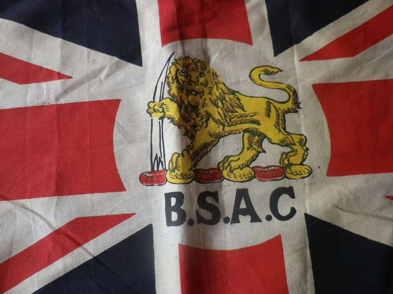 RHODESIAN - 4 X PERIOD HALF SIZED REPLICA FLAGS - SINGLE SIDED -  READ BELOW        (8591)