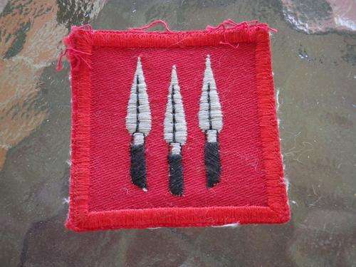RHODESIA - RHODESIA & NYASALAND - CENTRAL AFRICA COMMAND SHOULDER PATCH WORN 1953-1963