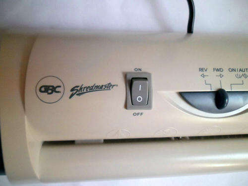 Paper Shredder GBC Shredmaster 350s USA * 4 Page