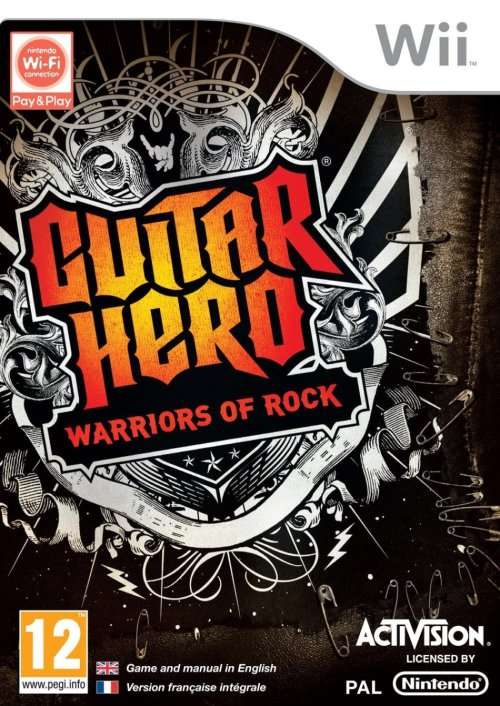 Wii Guitar Hero Warriors of Rock