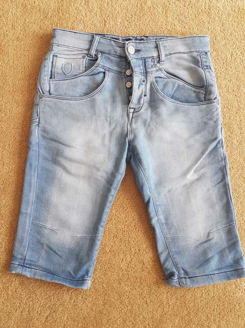 Men's Branded "Police" Denim Shorts / Size: 28