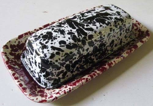 Enamel Butter Dish