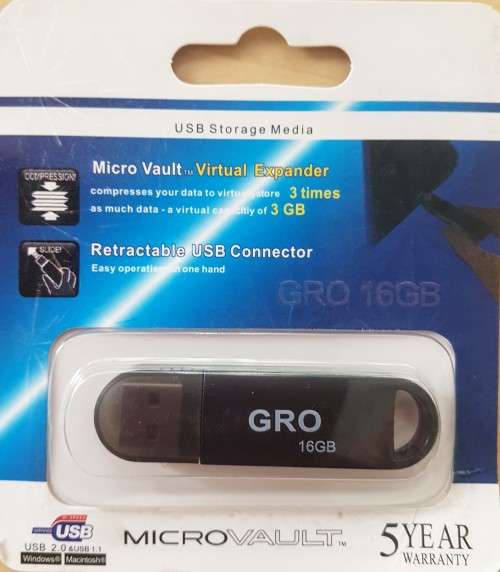 Microvault USB Storage Media 16GB / Bargain R1 Starting Bid!