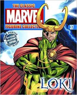 The Classic Marvel Figurine Collection #37 - 2005 Loki (Magazine Only)