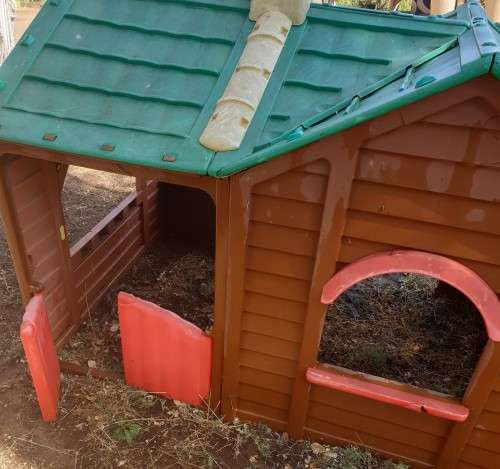 Children's Plastic Outdoor Playhouse