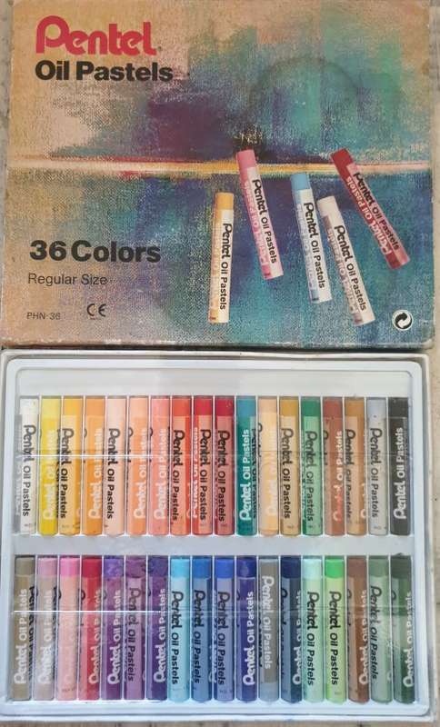 Pentel Oil Pastels (36 Pastels)