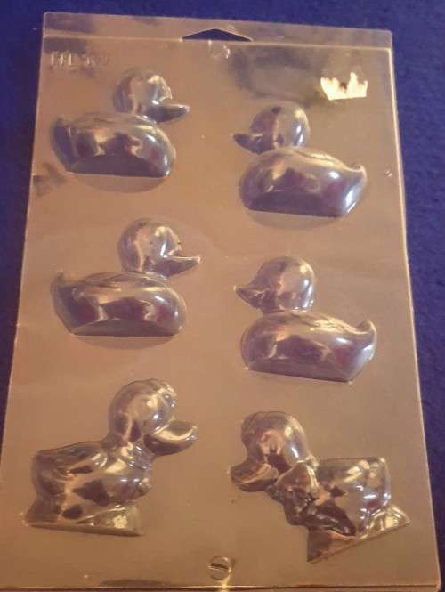 Plastic Chocolate Mould (Ducks)