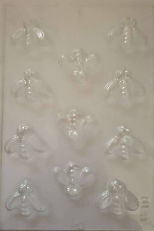 Plastic Chocolate Mould (Bees)