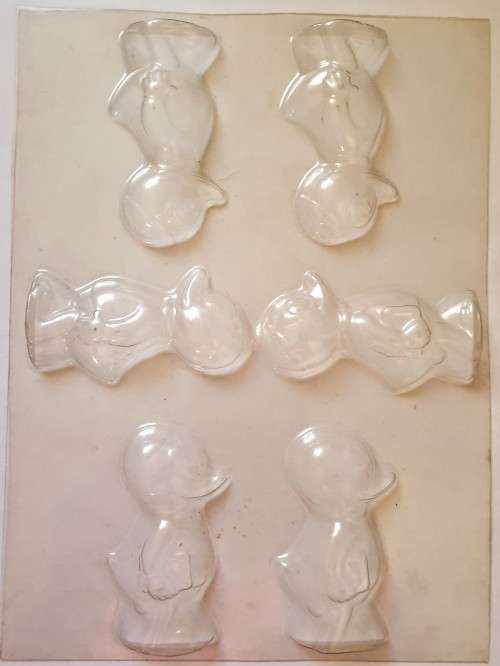 Plastic Chocolate Mould (Ducks)