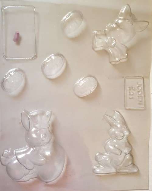 Plastic Chocolate Mould (Easter  Theme)