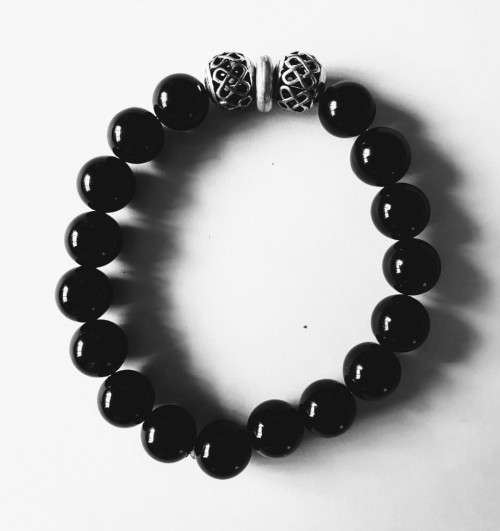 Black Obsidian Bracelet