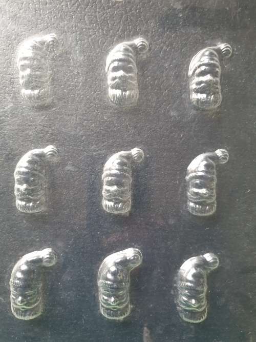 Plastic Chocolate Mould (Father Christmas)