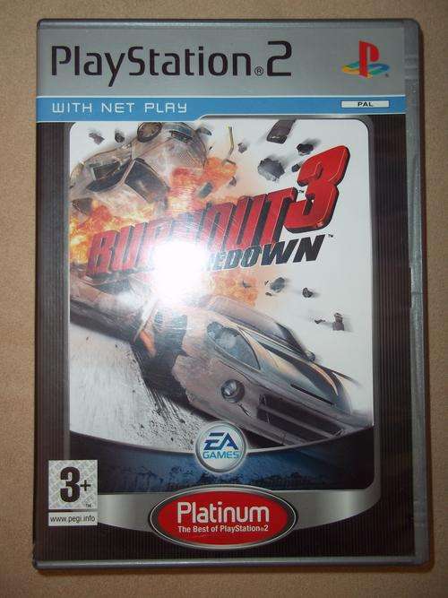 Burnout 3 Takedown playstation 2 game