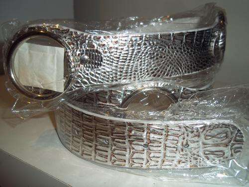 New!!!  Ladies Silver Belt